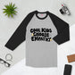 Cool Kids Choose Empathy - raglan shirt